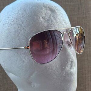 American Eagle Outfitter Sunglasses White Frame Pink Lenses Eyewear Unisex
